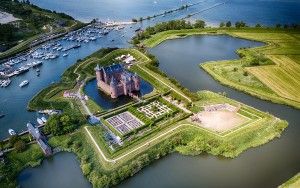 Muiderslot by Drone