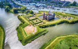 Muiderslot by Drone