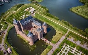 Muiderslot by Drone