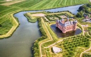 Muiderslot by Drone