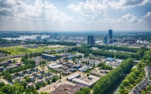 Almere-Stad from the air