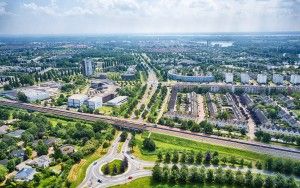 Almere from the air