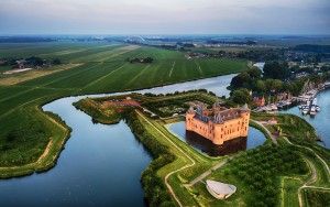 Sunset at Muiderslot