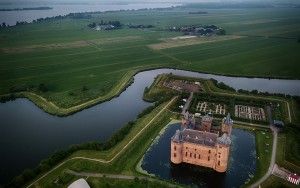 Sunset at Muiderslot