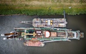 Industrial barge from my drone