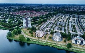 Filmwijk in Almere from my drone