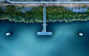 Jetty during sunset