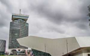 A'DAM Toren and EYE film museum