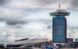 EYE film museum and A'DAM Toren