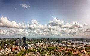 Almere city centre from my drone