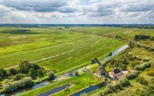 Molen de Onrust near Weesp