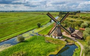 Meermolen de Onrust from my drone