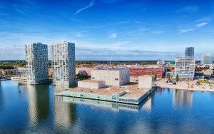 Drone picture of KAF in Almere