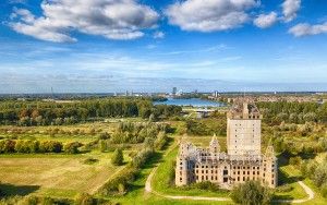 Almere Castle from my drone on a nice day