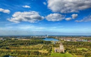 Almere Castle from my drone on a beautiful day