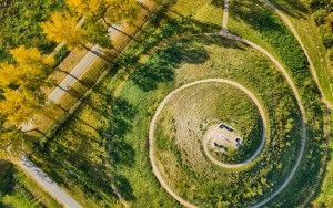 Spiral pattern of Almere Boven