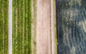 Abstract Noorderplassen picture from my drone