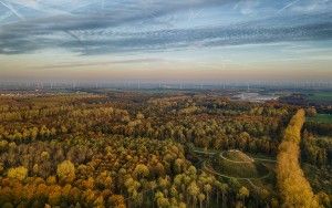Autumn sunset from my drone