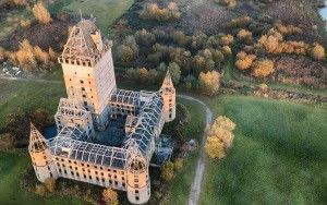 Almere Castle from my drone during sunset