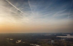 Sunset above Almere from my drone