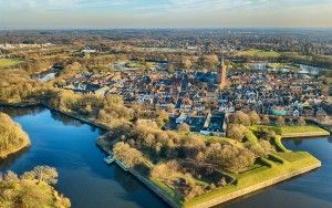 Star fort Naarden-Vesting from my drone