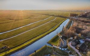 Windmill Meermolen de Onrust from my drone