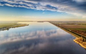 Lake Eemmeer from my drone