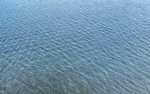 Sailing boat on lake Gooimeer