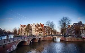 Keizersgracht canal in Amsterdam