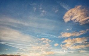 Drone sunset from lake Leeghwaterplas