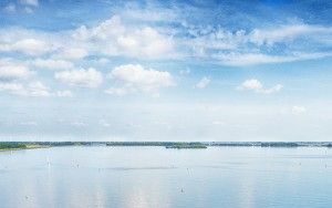 Lake Gooimeer from the sky