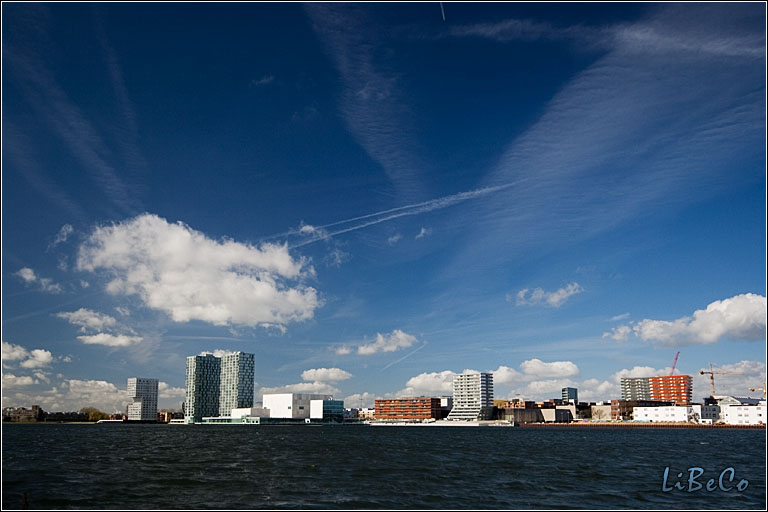 Skyline of Almere-Stad