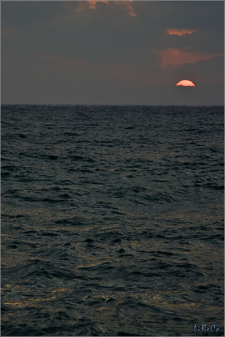 Sunset at Rosh Haniqra