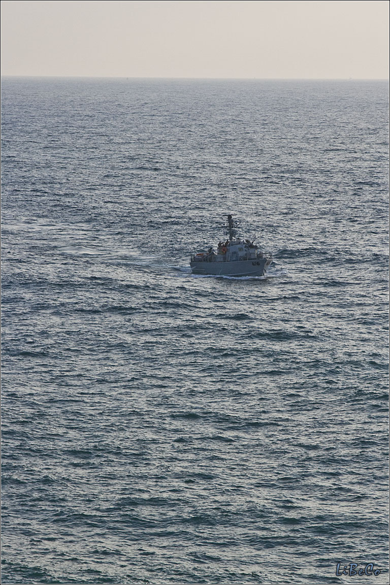 Navy patrols around Rosh Haniqra