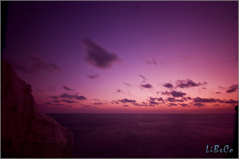 Sunset at Rosh Haniqra