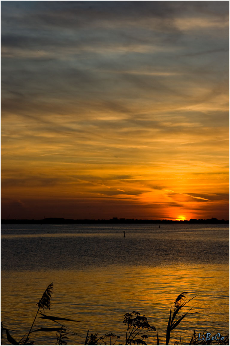 Sunset at Eemmeerdijk