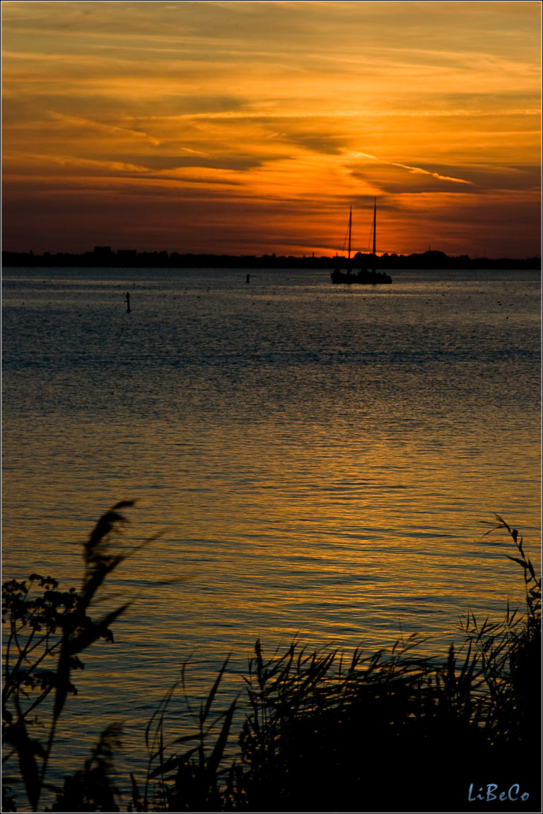 Sunset at Eemmeerdijk