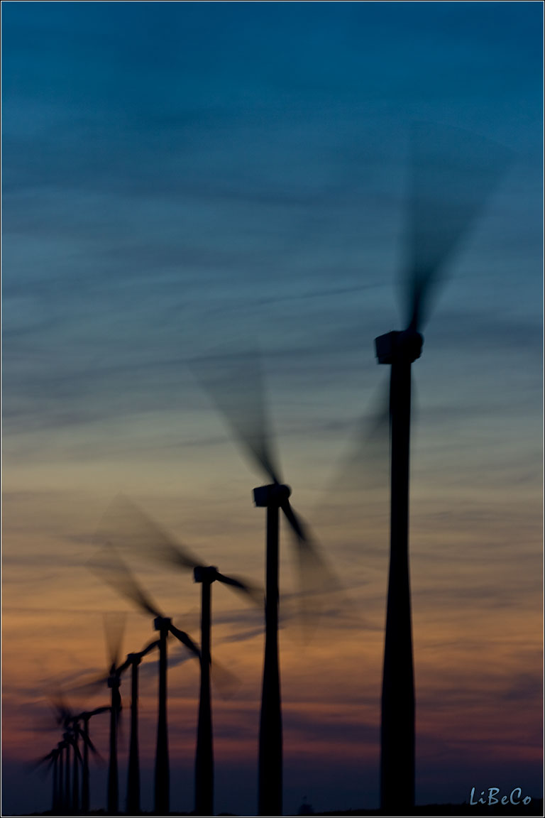 Sunset at Eemmeerdijk