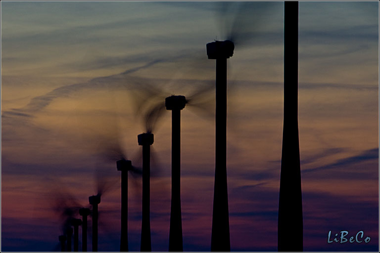 Sunset at Eemmeerdijk