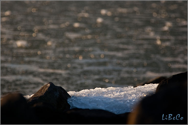 Ice and bokeh