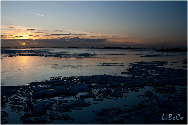 Sunset at Enkhuizen