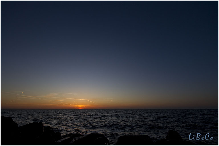 Sunset at Oostvaardersdijk