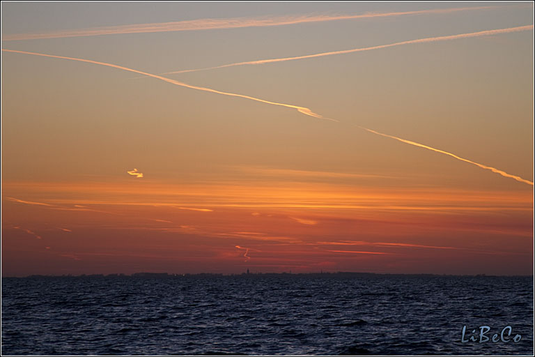 Sunset at Oostvaardersdijk
