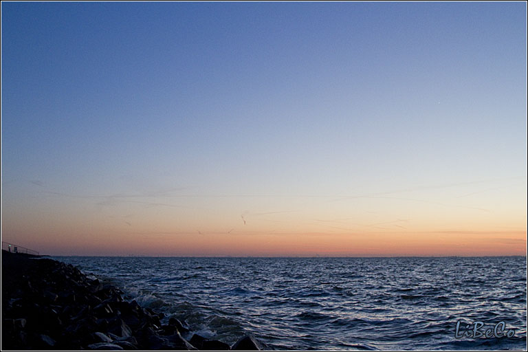 Sunset at Oostvaardersdijk