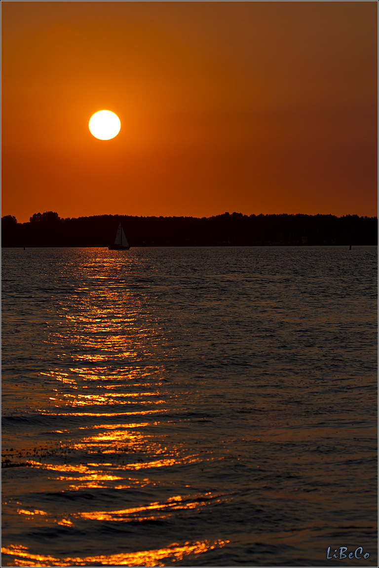 Sunset at Gooimeer