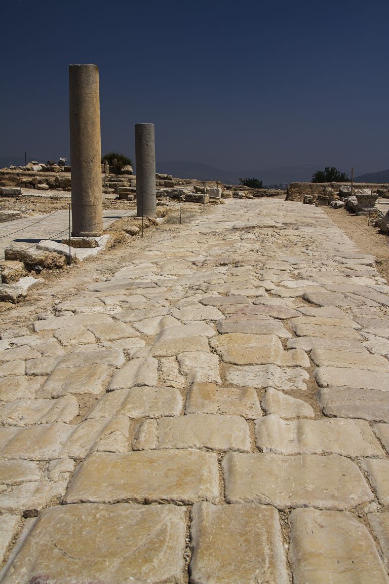 Ancient road in Zippori