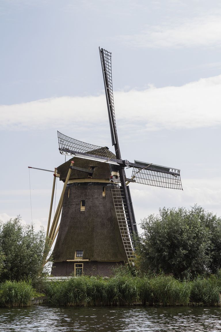 Windmill near the Vecht river