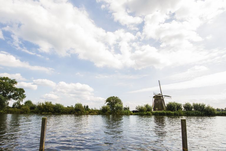 Windmill near the Vecht river