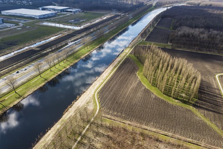 De Groene Kathedraal from the sky