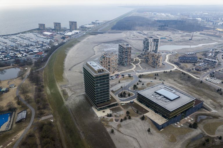 Buildings near Almere-Duin